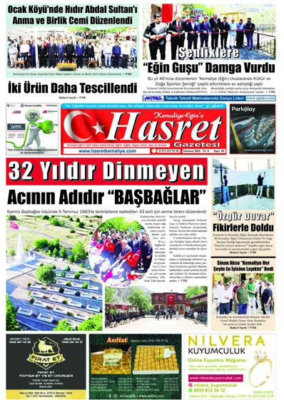 ERZİNCAN HASRET GAZETESİ