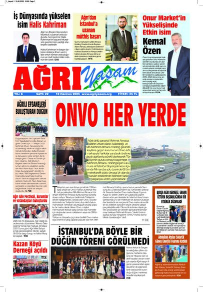 AĞRI YAŞAM GAZETESİ