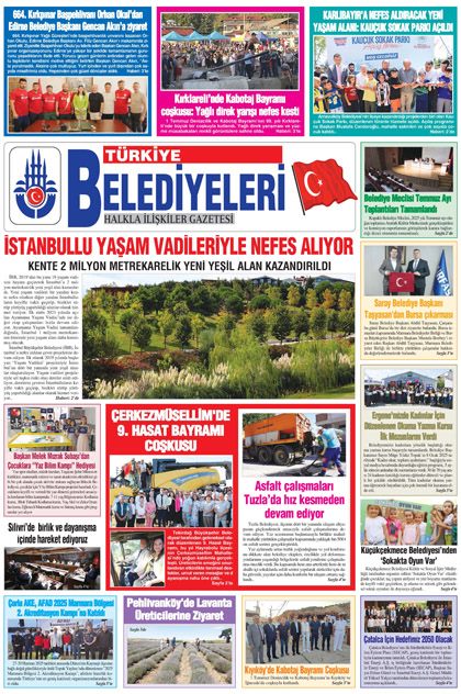 TÜRKİYE BELEDİYELERİ GAZETESİ