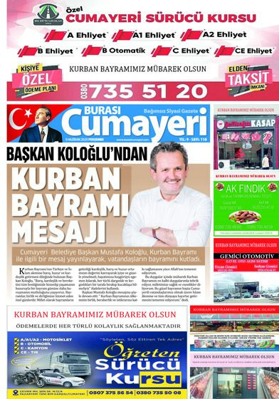 GABZE CUMAYERİ GAZETESİ
